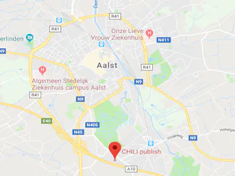 Map of the Belgium headquarters