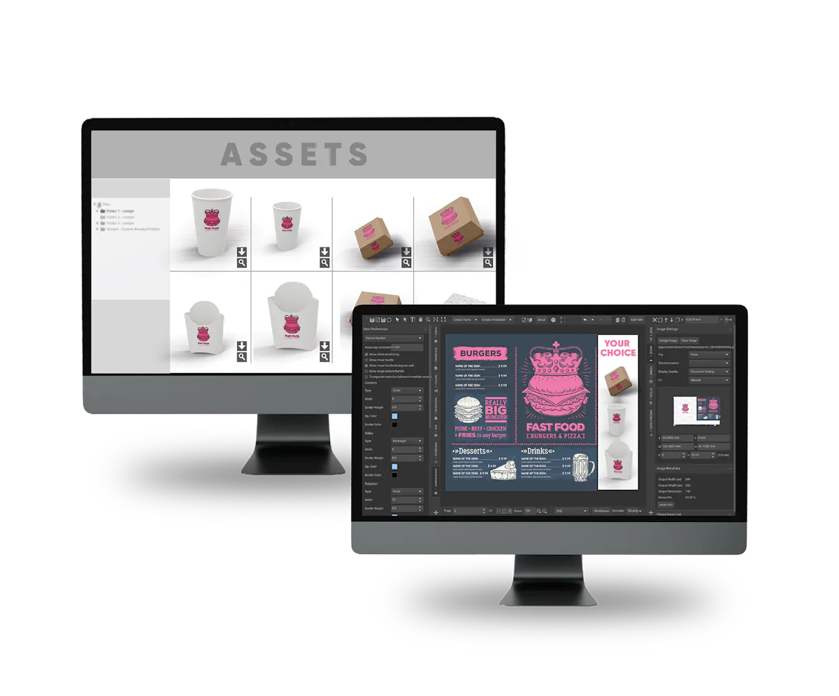 Data-driven franchise marketing illustration