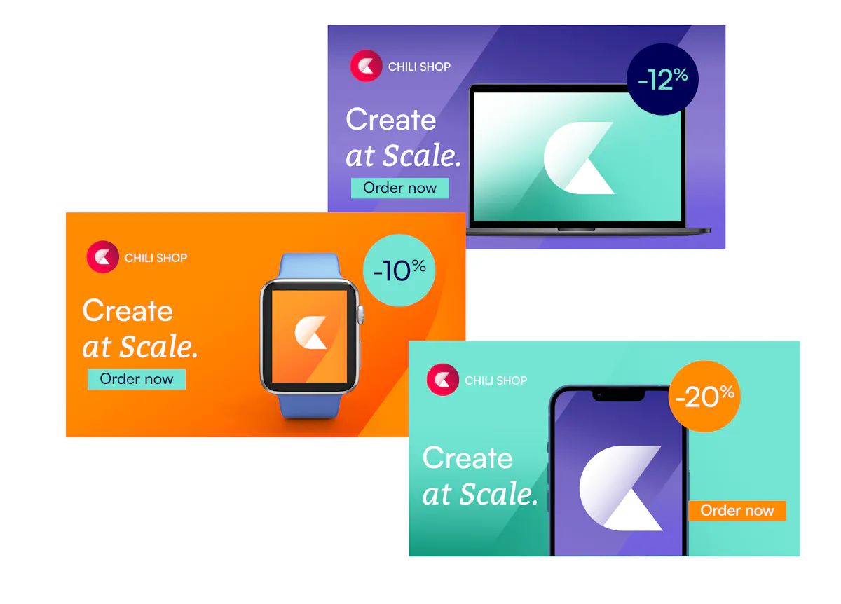 Design variants with automatic resizing and content fitting