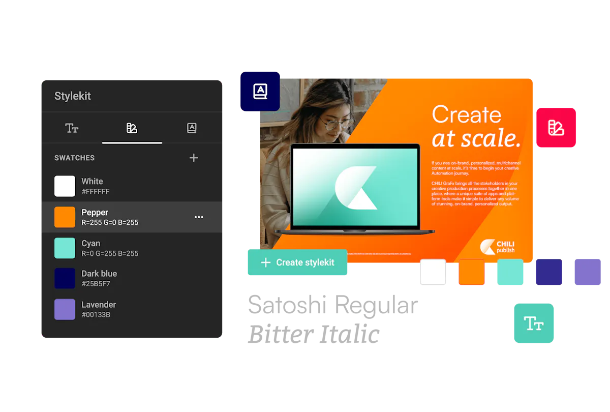Brand portal example