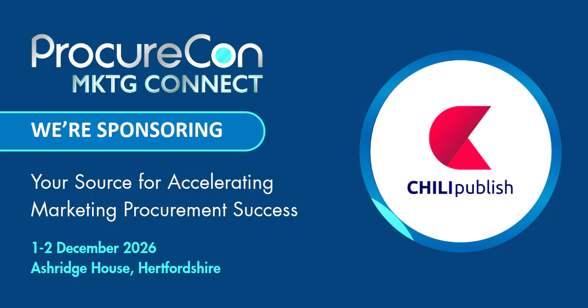 CHILI publish is sponsoring ProcureCon Marketing Connect