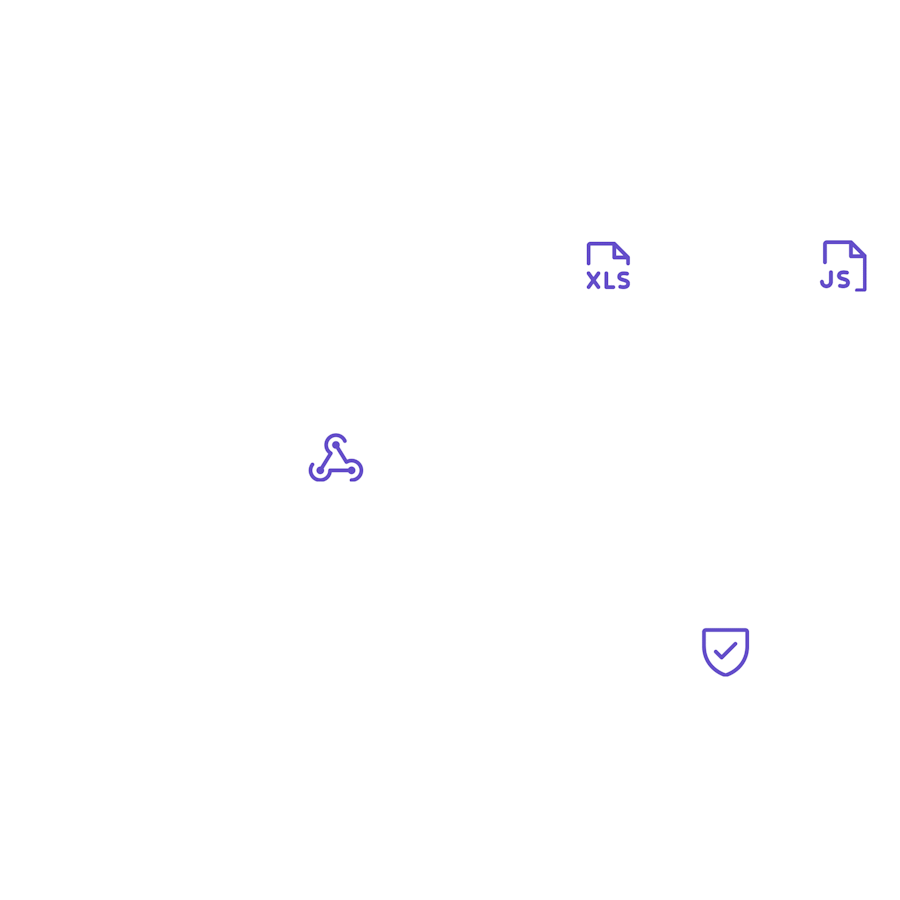 Connected CHILI GraFx workflow showing integrations between systems