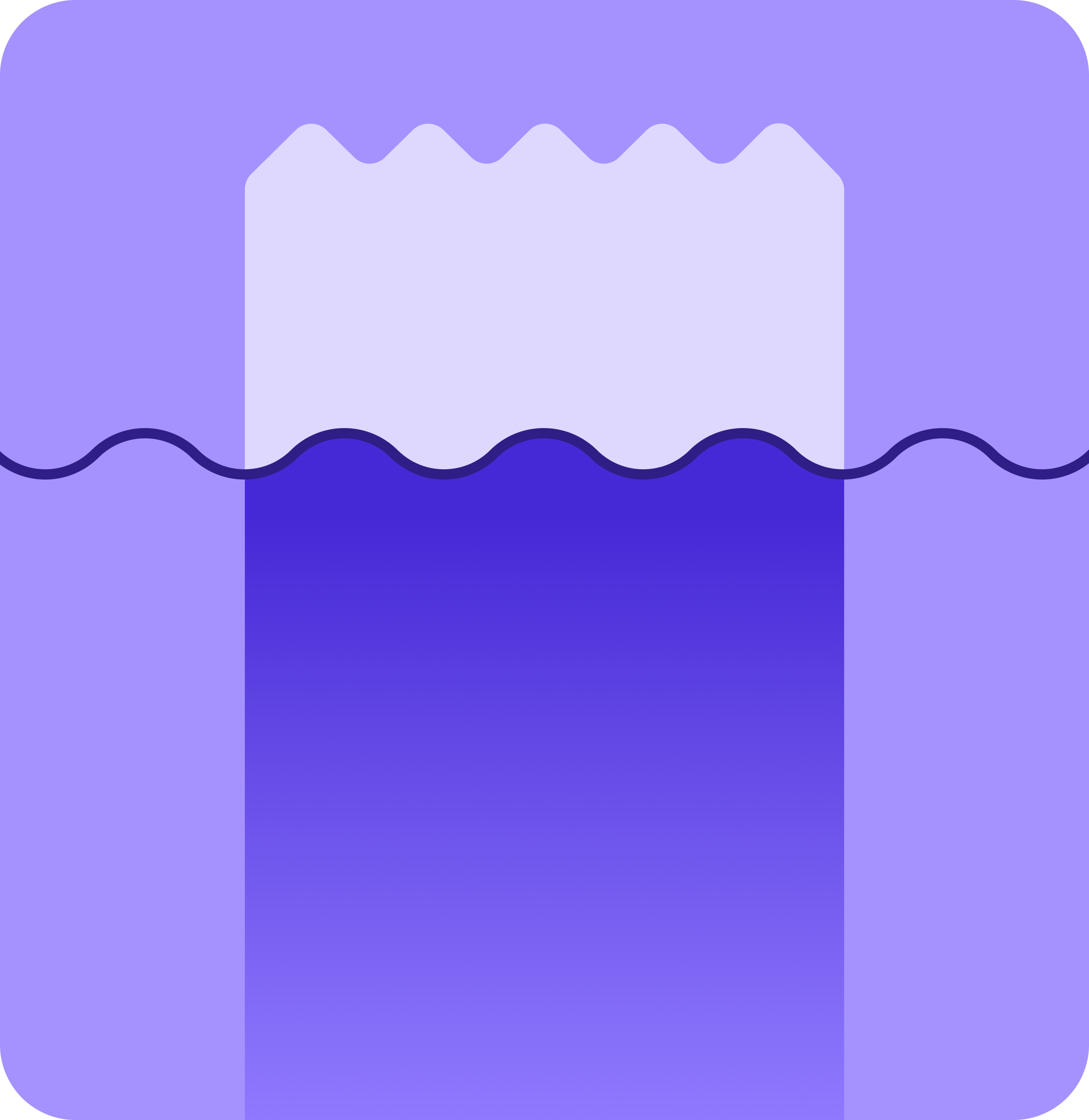 Illustration of a receipt sinking below a waterline, most of it hidden underwater like an iceberg: the hidden business cost.