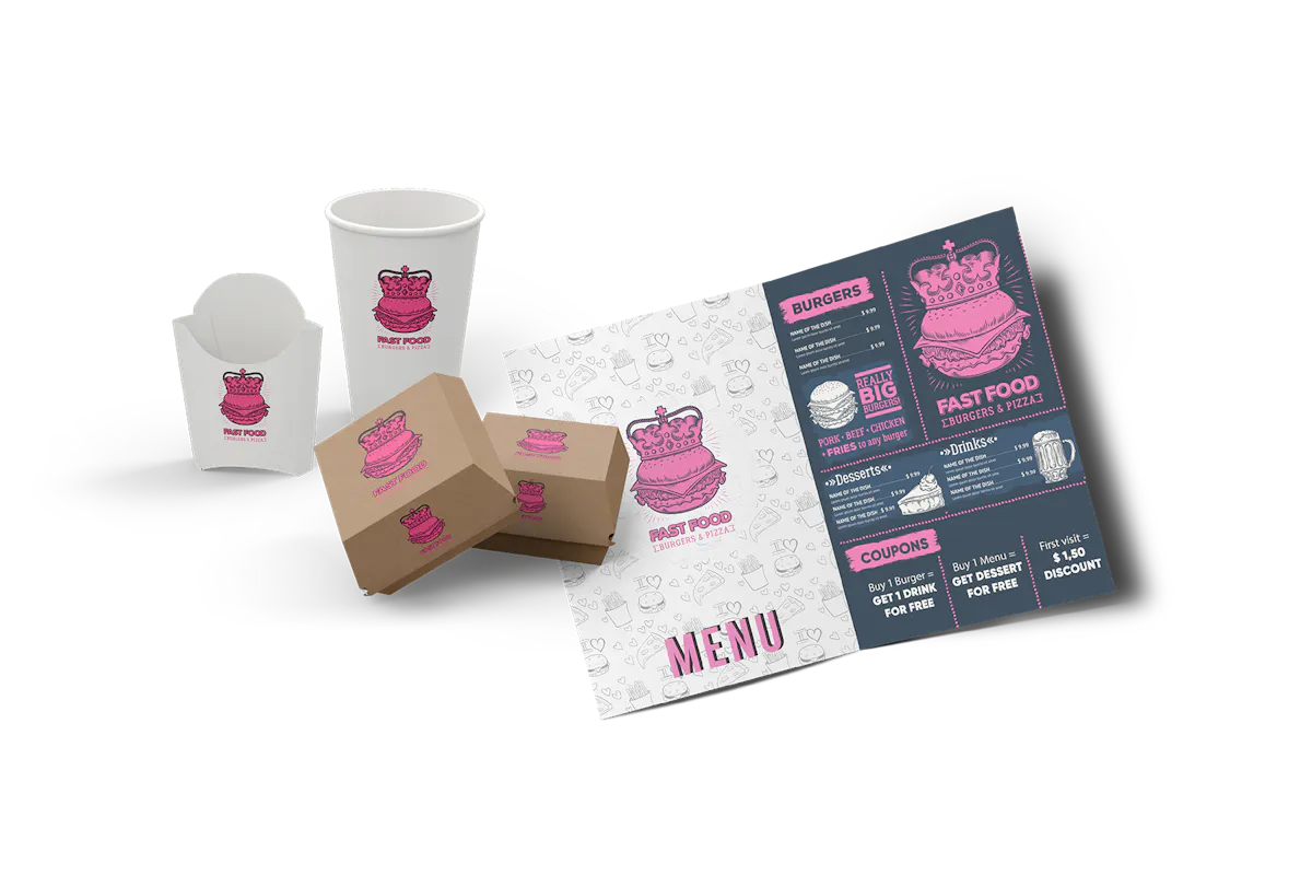 Franchise marketing brand consistency illustration