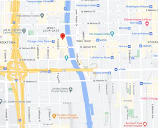 Map of the United States office